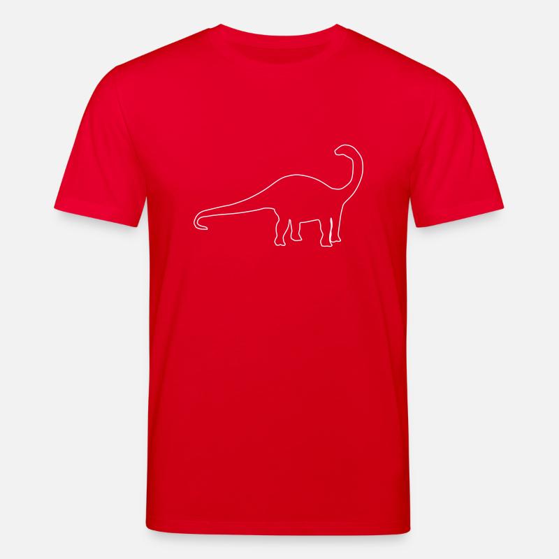 Dinosaurier Apatosaurus - Stanley/Stella Unisex Bio-T-Shirt CREATOR  - Rot