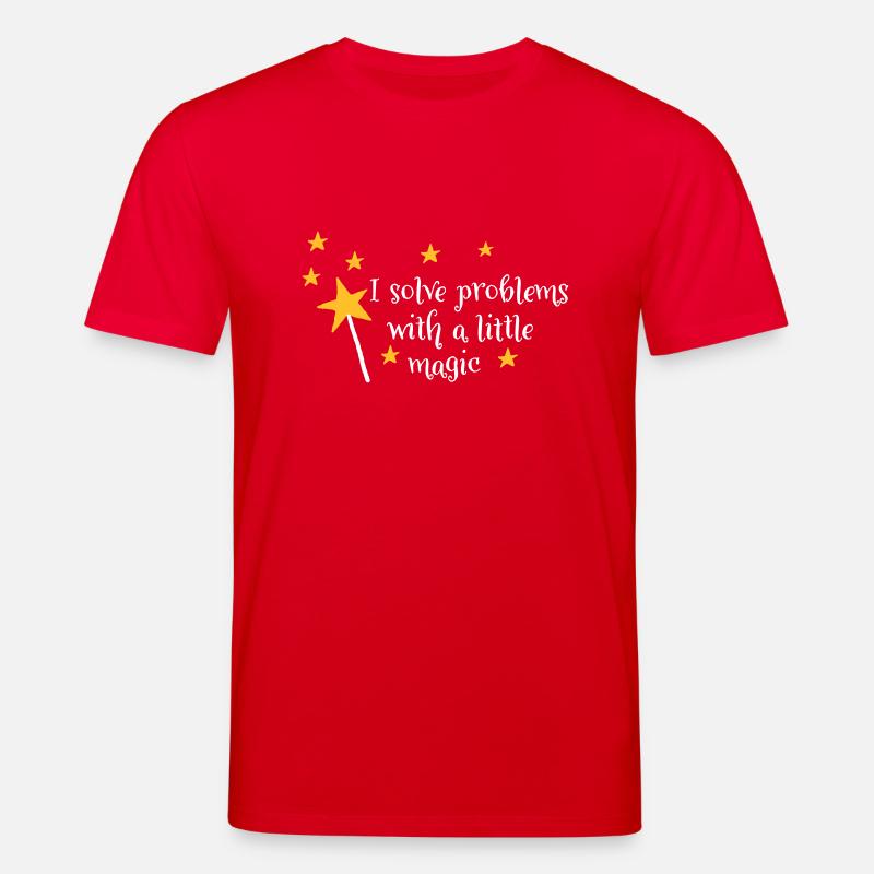 Poussière de fée - T-shirt bio CREATOR Stanley/Stella Unisexe - rouge