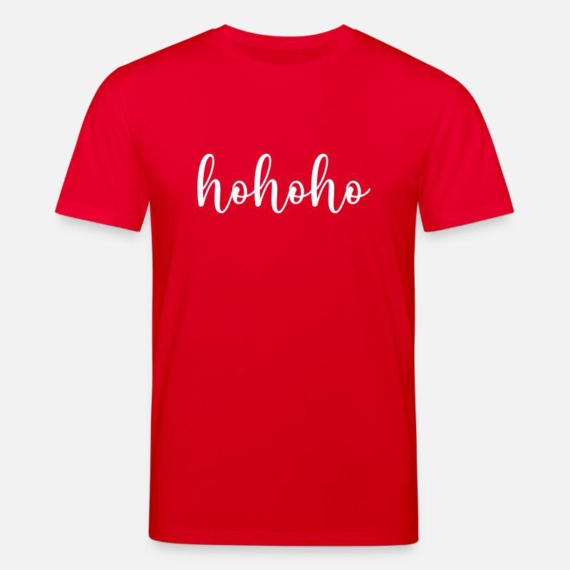 hohoho - Stanley/Stella CREATOR Unisex Organic T-Shirt - red