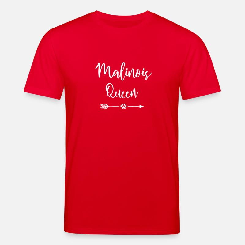 Malinois Geschenk - Stanley/Stella Unisex Bio-T-Shirt CREATOR  - Rot
