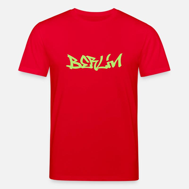 Berlin Graffiti - T-shirt bio CREATOR Stanley/Stella Unisexe - rouge
