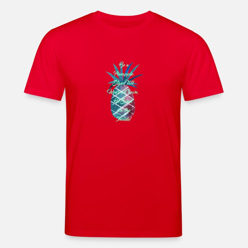 Be a Pineapple: Lapis - Stanley/Stella Unisex Bio-T-Shirt CREATOR  - Rot