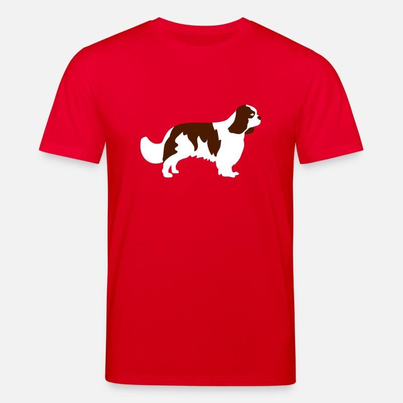 Cavalier King Charles Spaniel - Stanley/Stella Unisex Bio-T-Shirt CREATOR  - Rot