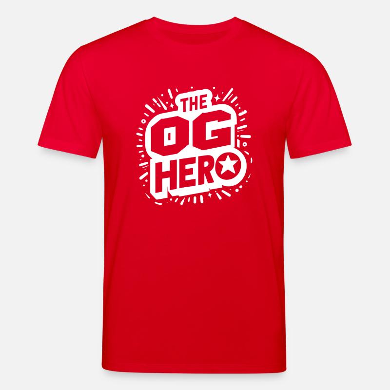 Der OG-Held - Stanley/Stella Unisex Bio-T-Shirt CREATOR  - Rot