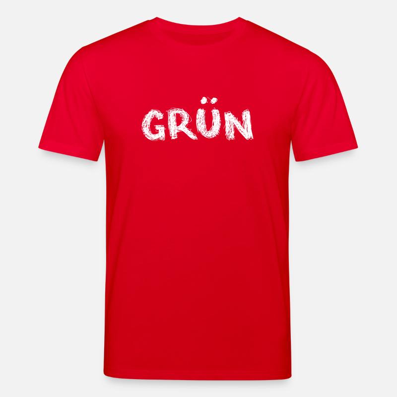grün oder ? - Stanley/Stella Unisex Bio-T-Shirt CREATOR  - Rot