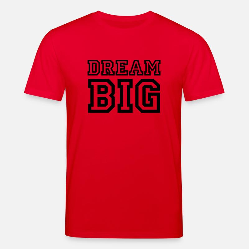 Dream Big - Stanley/Stella Unisex Bio-T-Shirt CREATOR  - Rot