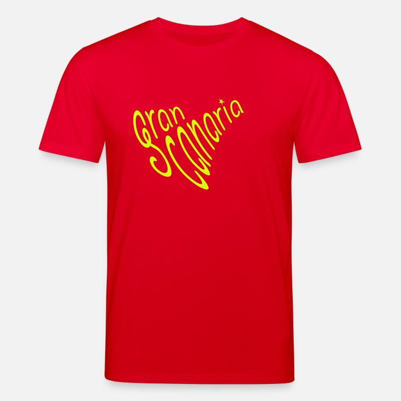 Gran Canaria - T-shirt bio CREATOR Stanley/Stella Unisexe - rouge