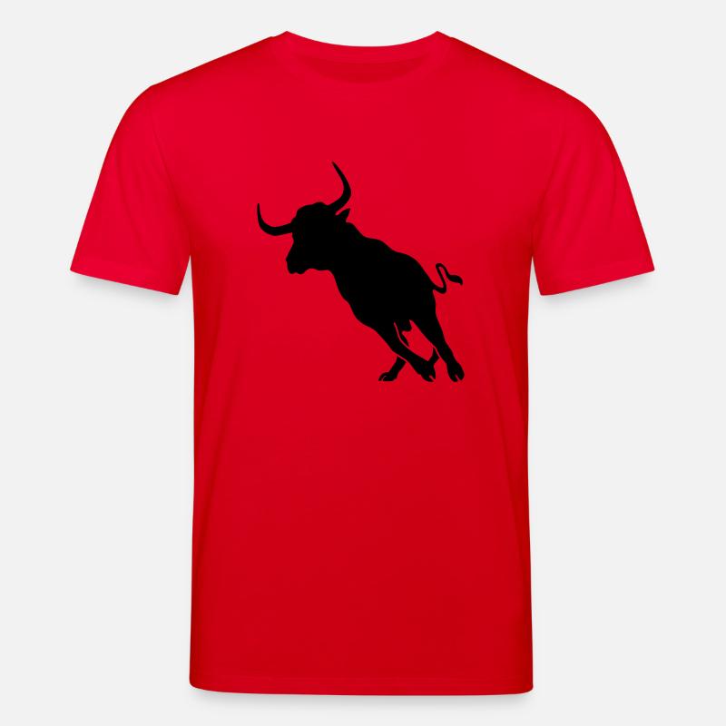 Stier - Stanley/Stella Unisex Bio-T-Shirt CREATOR  - Rot