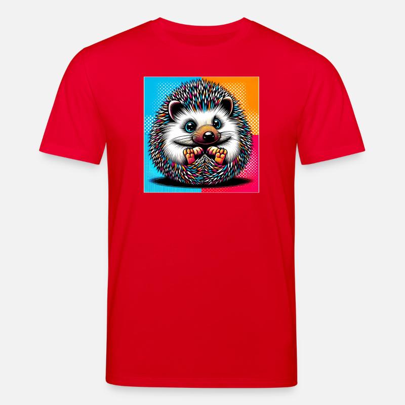Igel - Stanley/Stella Unisex Bio-T-Shirt CREATOR  - Rot