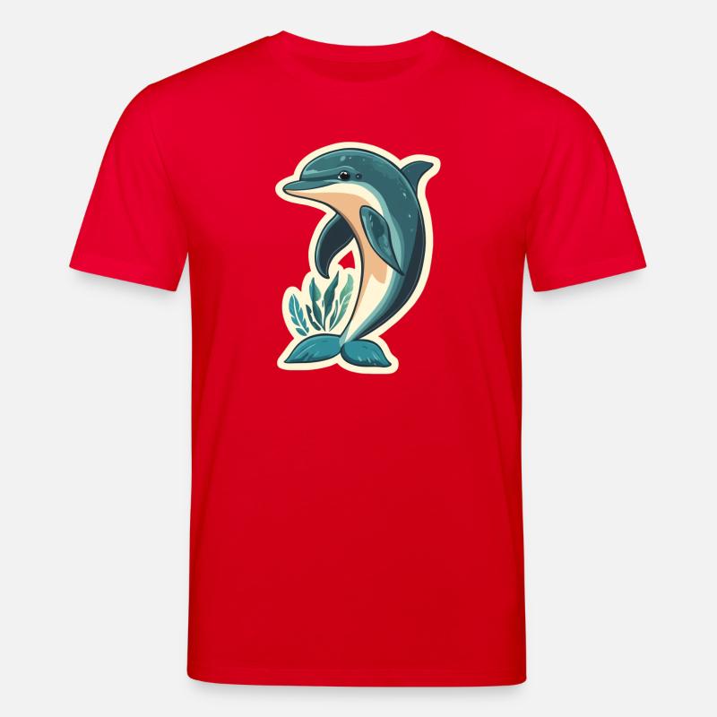 Delfin - Stanley/Stella Unisex Bio-T-Shirt CREATOR  - Rot