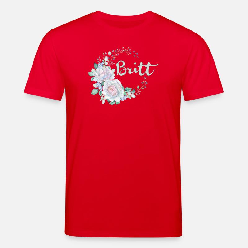 Pour Britt - T-shirt bio CREATOR Stanley/Stella Unisexe - rouge