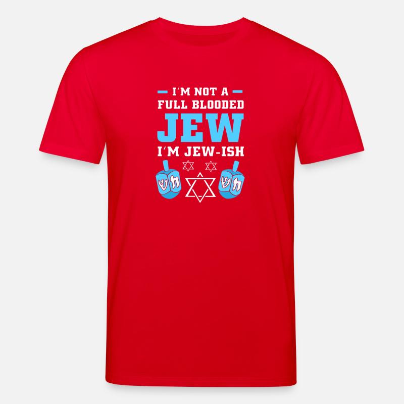 Hanoukka Hanoukka Hanoukka - T-shirt bio CREATOR Stanley/Stella Unisexe - rouge