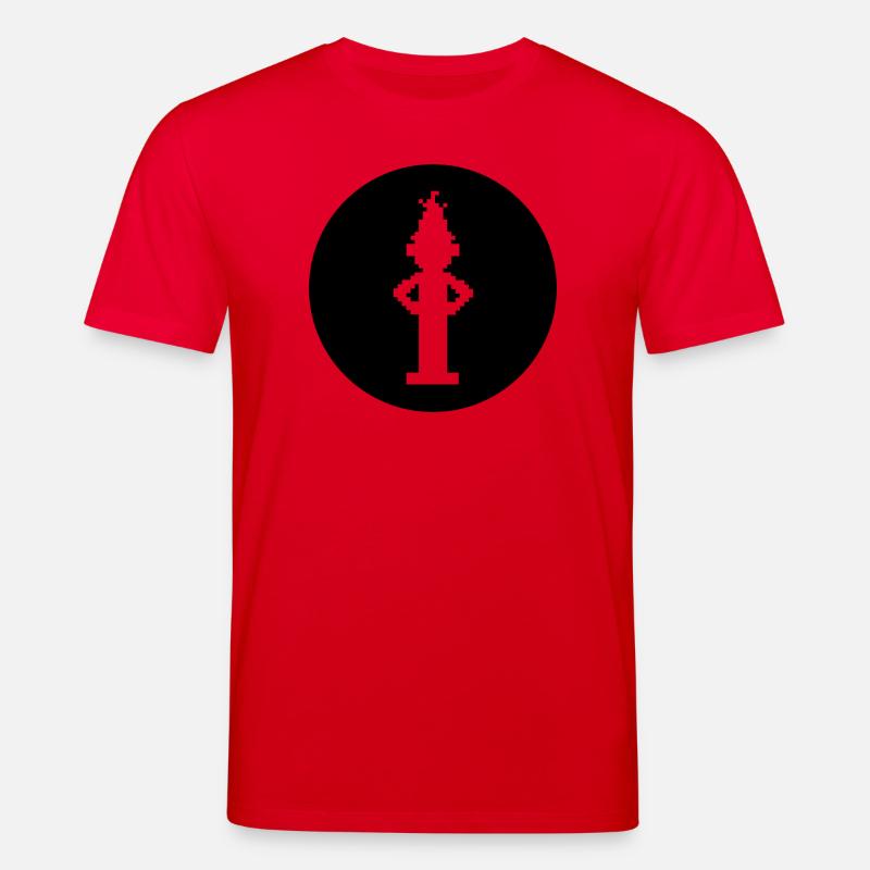 Sesamstraße Bert Ampeldesign - Stanley/Stella Unisex Bio-T-Shirt CREATOR  - Rot