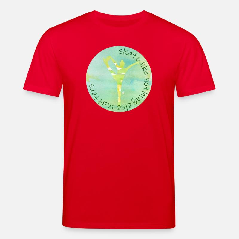 skate like nothing else matters - Stanley/Stella Unisex Bio-T-Shirt CREATOR - Rot