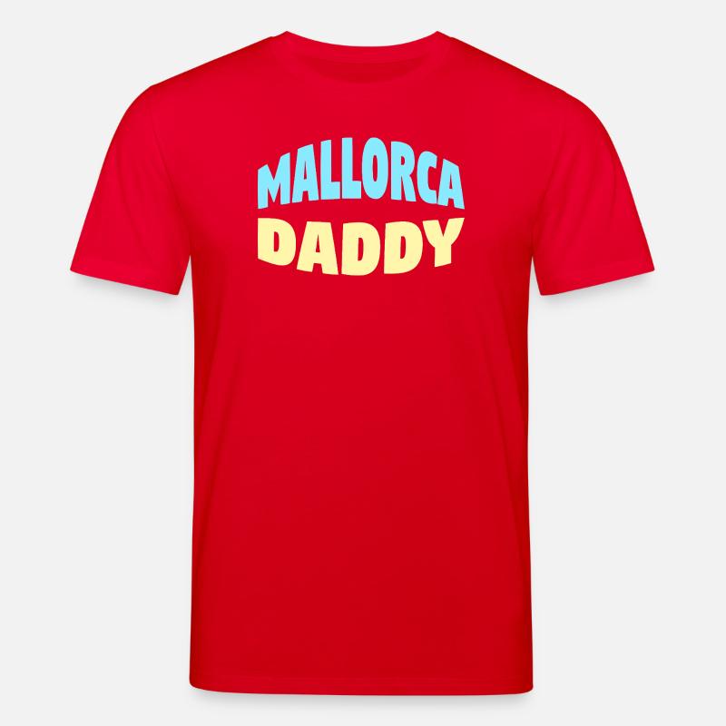 Mallorca Daddy - Stanley/Stella Unisex Bio-T-Shirt CREATOR  - Rot