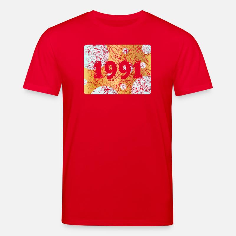 1991 - T-shirt bio CREATOR Stanley/Stella Unisexe - rouge