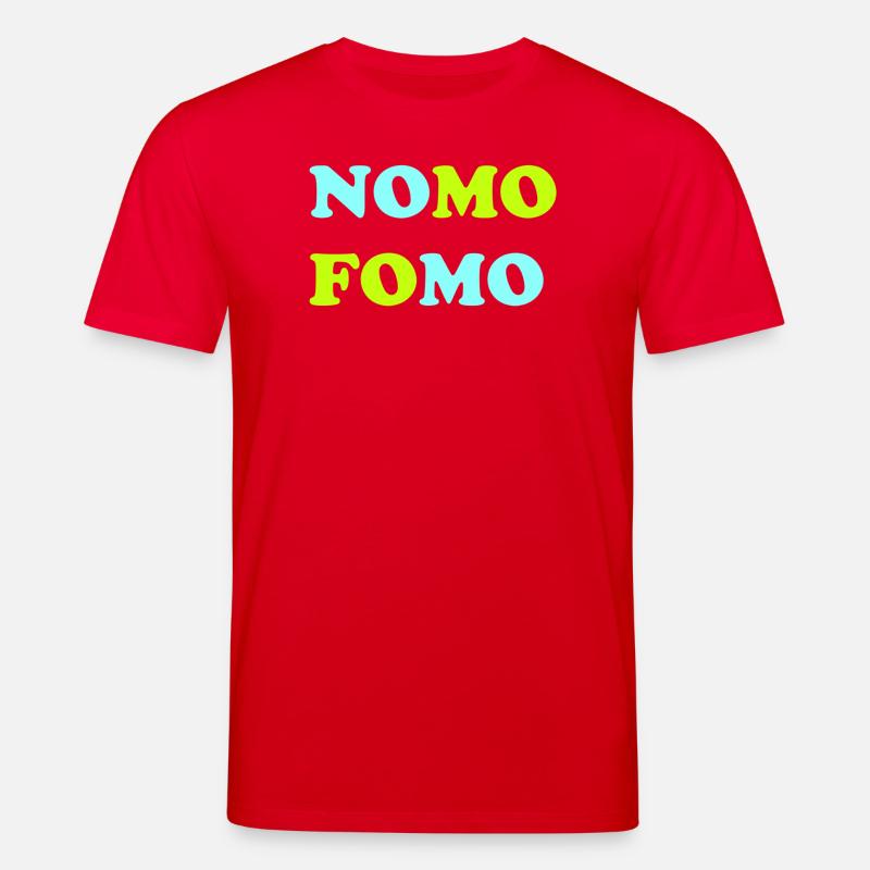FOMO Peur de manquer quelque chose - T-shirt bio CREATOR Stanley/Stella Unisexe - rouge