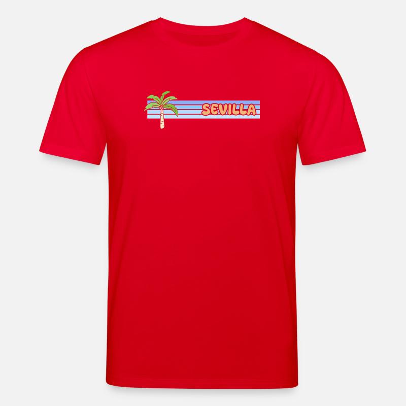 Sonne Sevilla - Stanley/Stella Unisex Bio-T-Shirt CREATOR - Rot