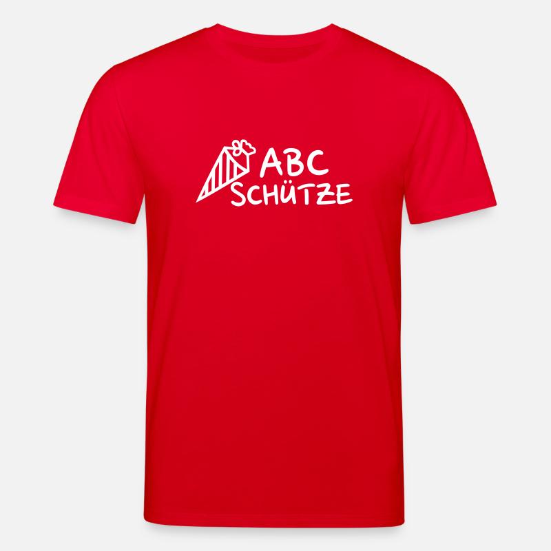 ABC Schütze - Stanley/Stella Unisex Bio-T-Shirt CREATOR  - Rot