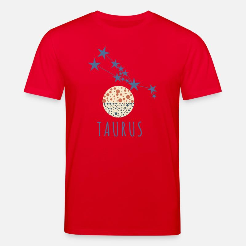 Das Sternbild Stier - Stanley/Stella Unisex Bio-T-Shirt CREATOR  - Rot