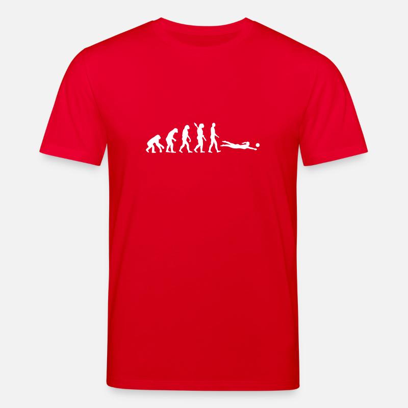 Évolution Beach volley - T-shirt bio CREATOR Stanley/Stella Unisexe - rouge