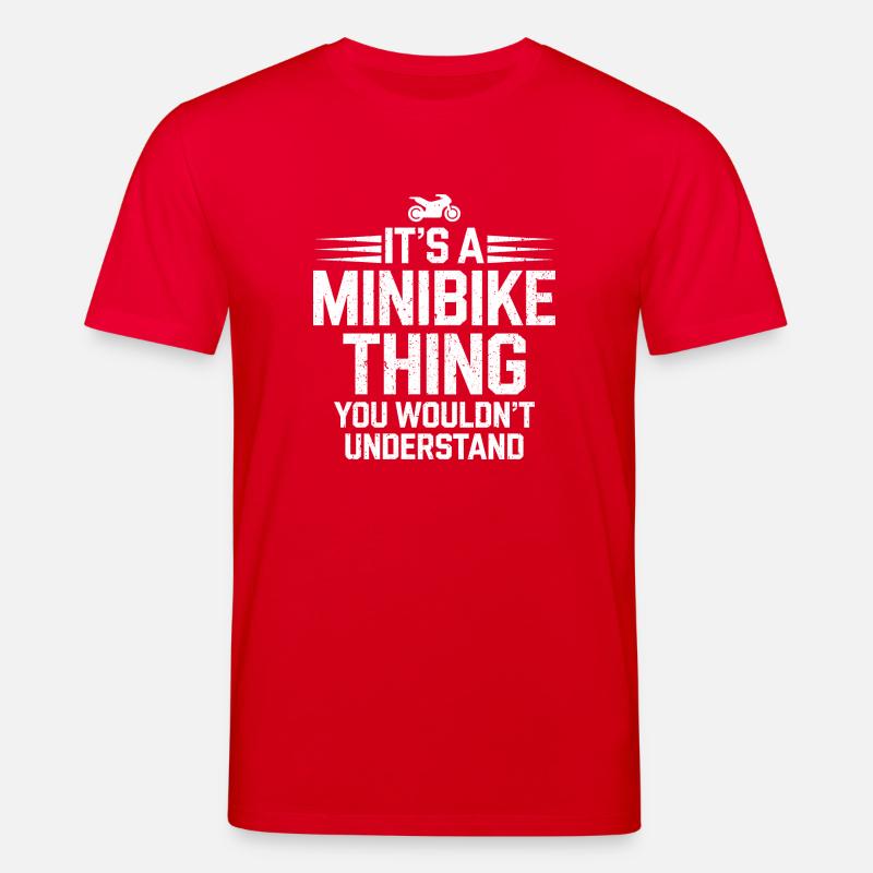 Faszination Minibike - Stanley/Stella Unisex Bio-T-Shirt CREATOR  - Rot