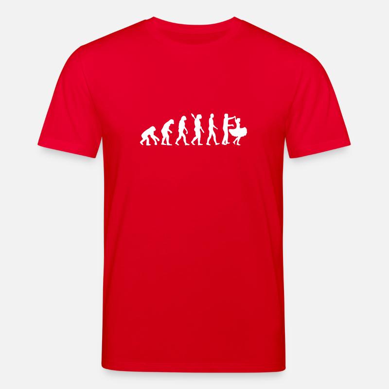 Square dance - Stanley/Stella Unisex Bio-T-Shirt CREATOR  - Rot
