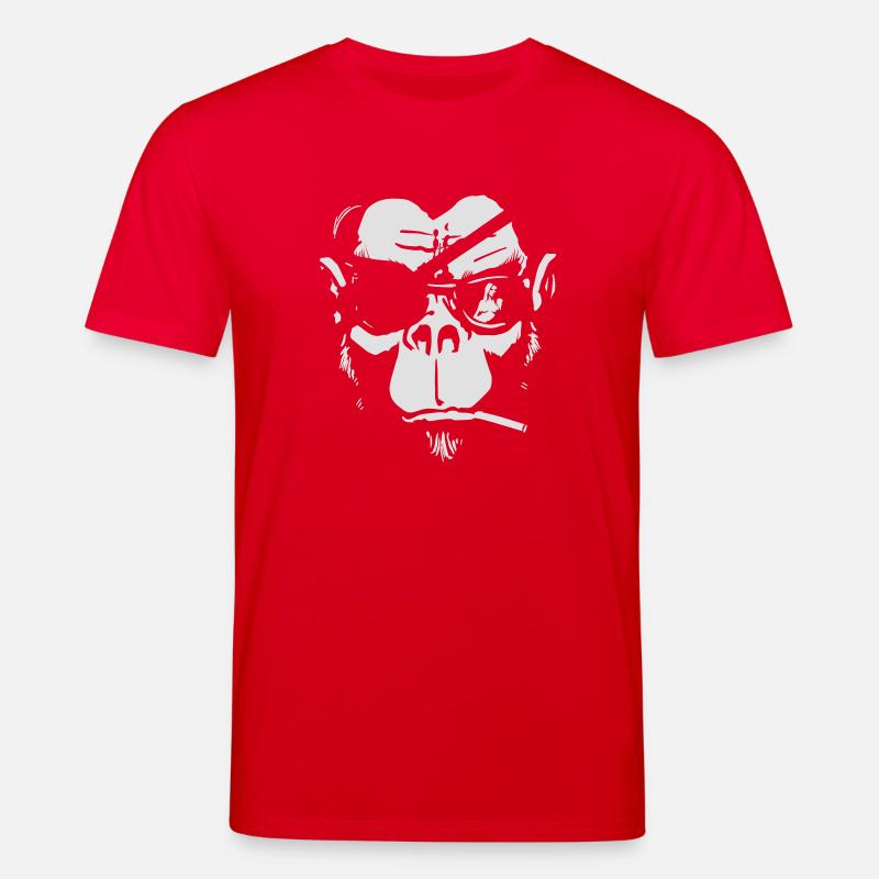 Monkey Mafia - Stanley/Stella Unisex Bio-T-Shirt CREATOR  - Rot