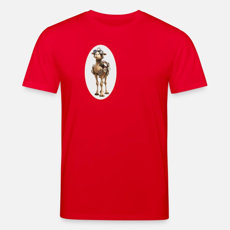 Kamel Zeit - Stanley/Stella Unisex Bio-T-Shirt CREATOR - Rot