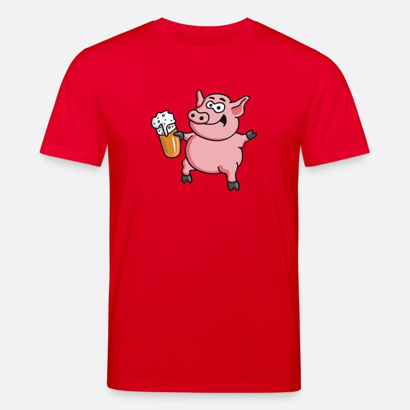 partysau_042013_c - Stanley/Stella Unisex Bio-T-Shirt CREATOR  - Rot