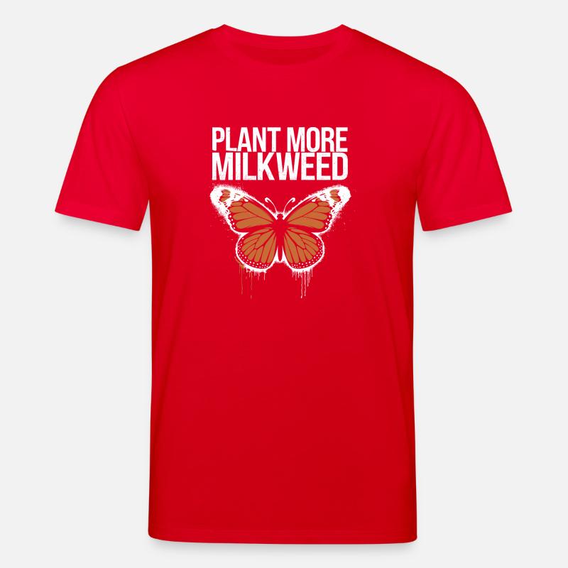 Protégez les papillons monarques - T-shirt bio CREATOR Stanley/Stella Unisexe - rouge
