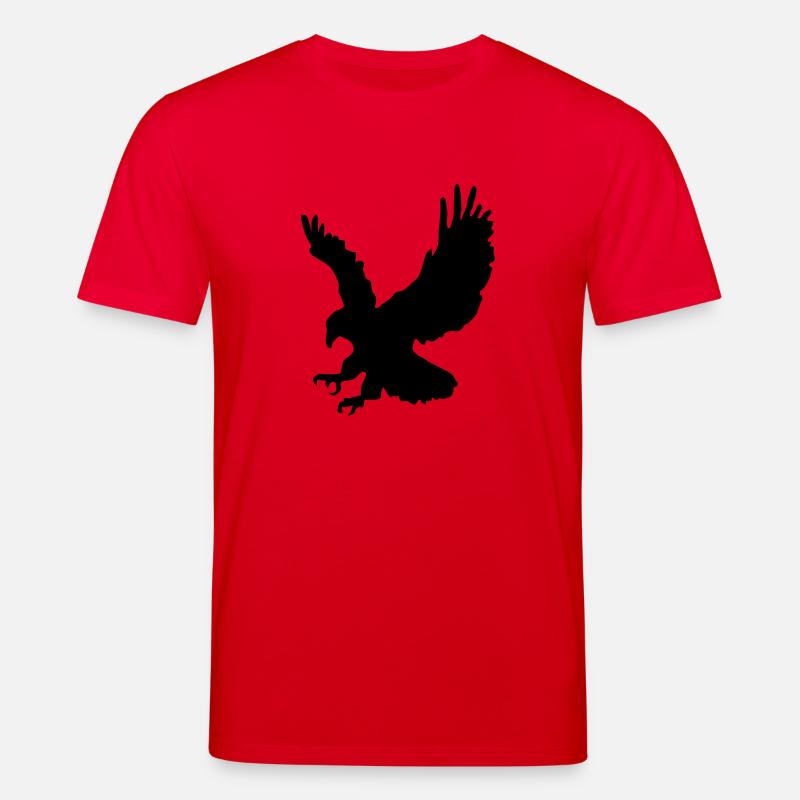 Swooping Jagd Adler - Stanley/Stella Unisex Bio-T-Shirt CREATOR  - Rot