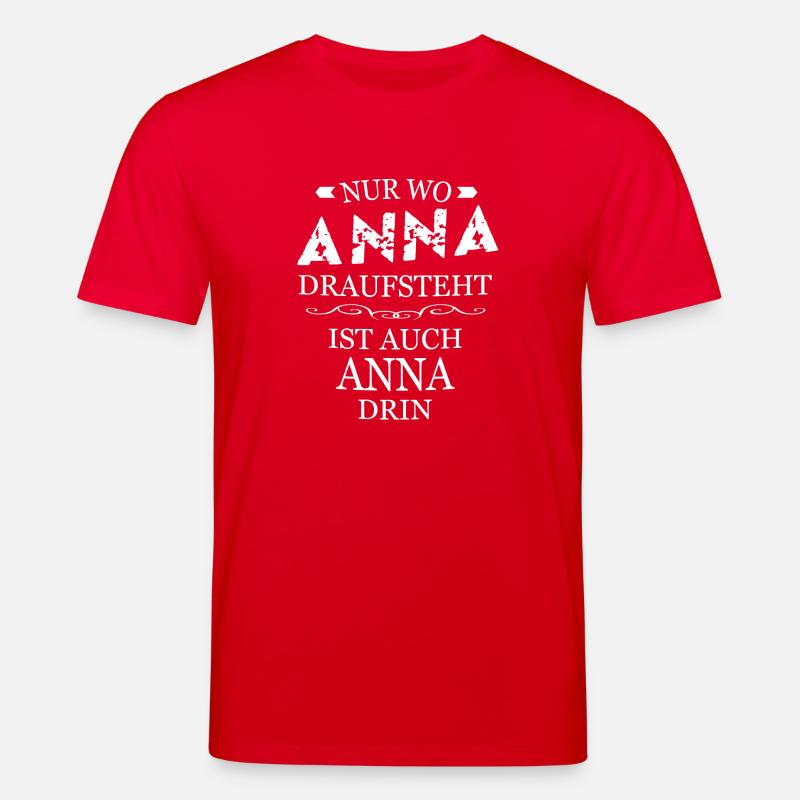 Anna - Stanley/Stella Unisex Bio-T-Shirt CREATOR  - Rot