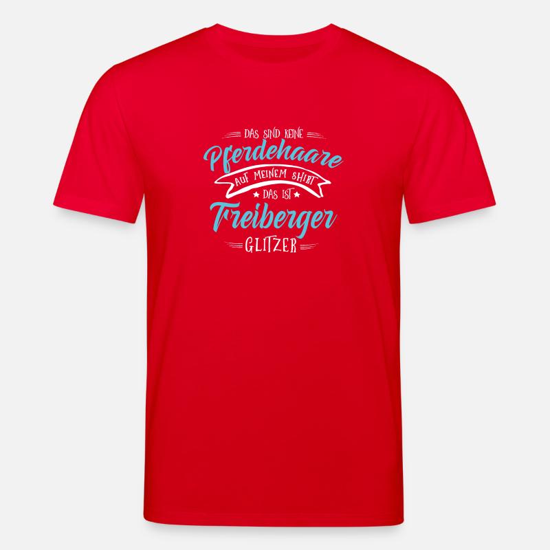 Freiberger Pferd - Stanley/Stella Unisex Bio-T-Shirt CREATOR  - Rot