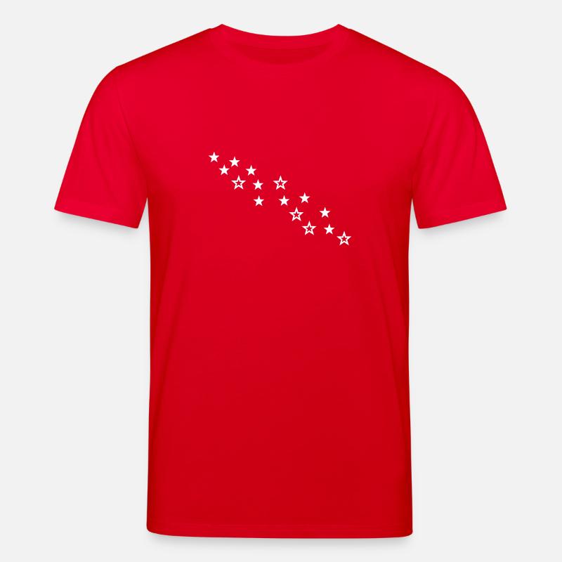 sterne - Stanley/Stella Unisex Bio-T-Shirt CREATOR  - Rot