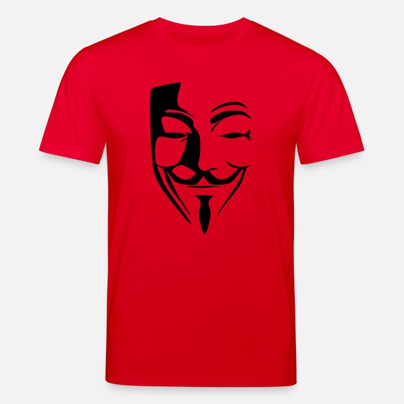 anónimo anonymous - Stanley/Stella Unisex Bio-T-Shirt CREATOR  - Rot