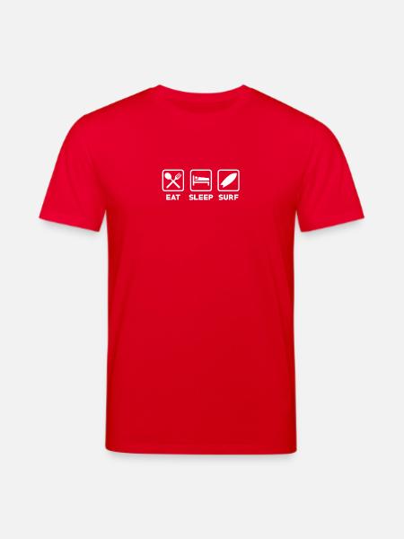 surfer - Stanley/Stella CREATOR Unisex Organic T-Shirt - red