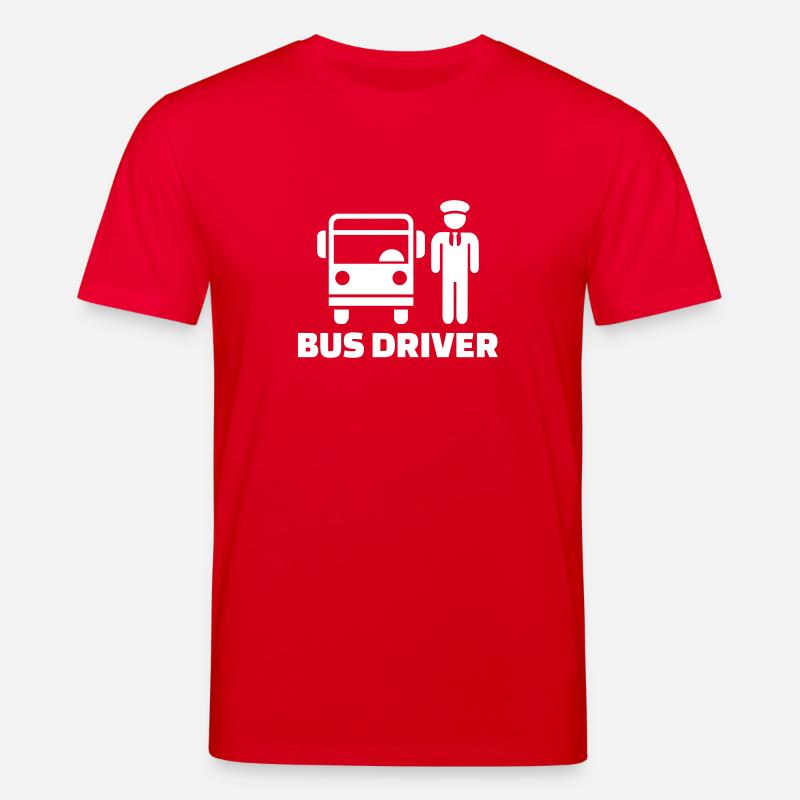 Busfahrer - Stanley/Stella Unisex Bio-T-Shirt CREATOR  - Rot