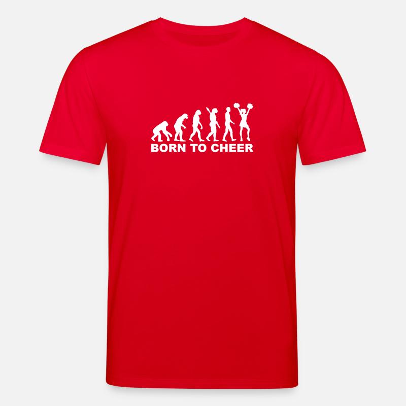 Evolution Cheerleading - T-shirt bio CREATOR Stanley/Stella Unisexe - rouge