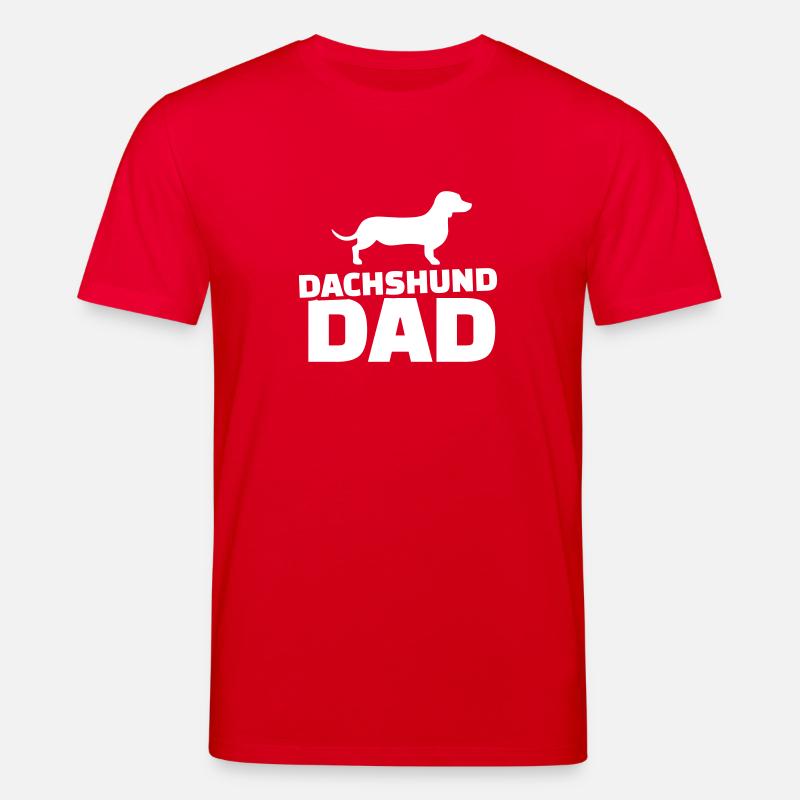Dackel - Stanley/Stella Unisex Bio-T-Shirt CREATOR  - Rot