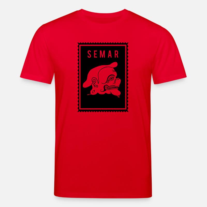 Semar - Wayang - Stanley/Stella Unisex Bio-T-Shirt CREATOR  - Rot