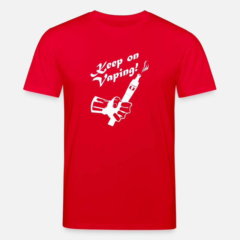 Spread4-Keep on - Stanley/Stella Unisex Bio-T-Shirt CREATOR  - Rot