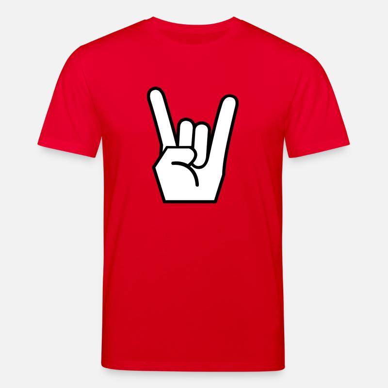 Rock & Roll - Stanley/Stella Unisex Bio-T-Shirt CREATOR  - Rot