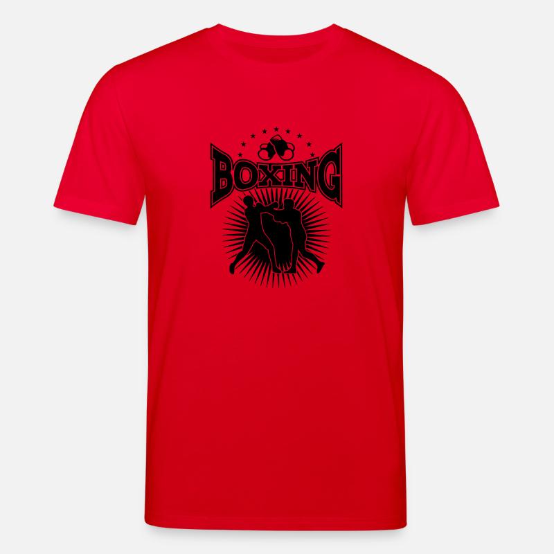 boxing - Stanley/Stella Unisex Bio-T-Shirt CREATOR  - Rot