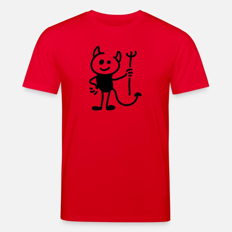 Little Devil - Ligne - T-shirt bio CREATOR Stanley/Stella Unisexe - rouge
