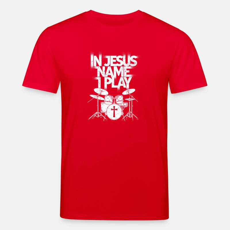 Dynamics in worship - Stanley/Stella CREATOR Unisex Organic T-Shirt - red