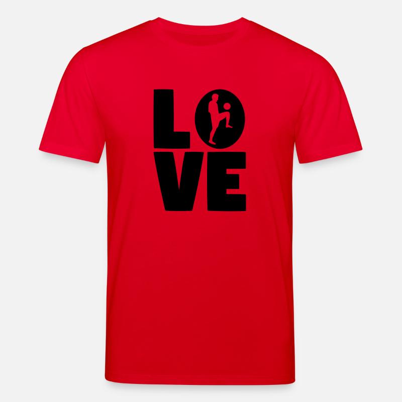 Fußball - Stanley/Stella Unisex Bio-T-Shirt CREATOR - Rot