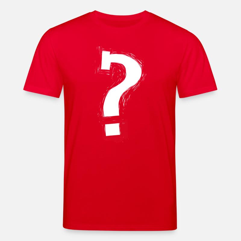 Point d’interrogation - T-shirt bio CREATOR Stanley/Stella Unisexe - rouge