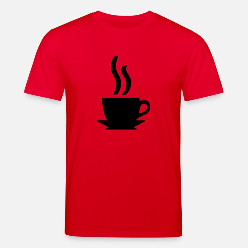 Kaffe oder Tee - Stanley/Stella Unisex Bio-T-Shirt CREATOR  - Rot