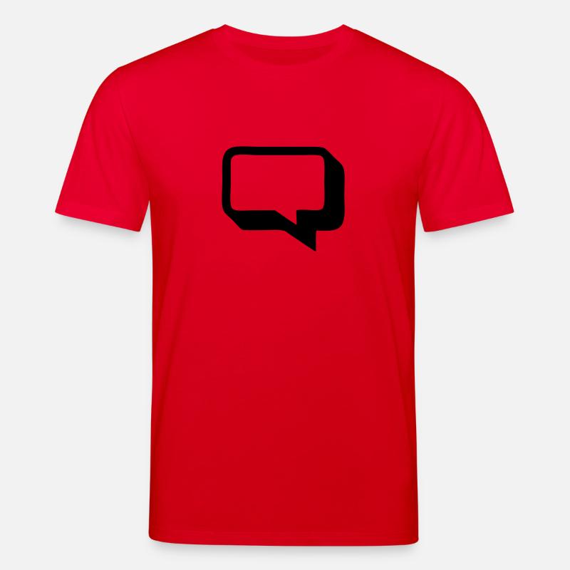 3D bulle 1färbig - T-shirt bio CREATOR Stanley/Stella Unisexe - rouge